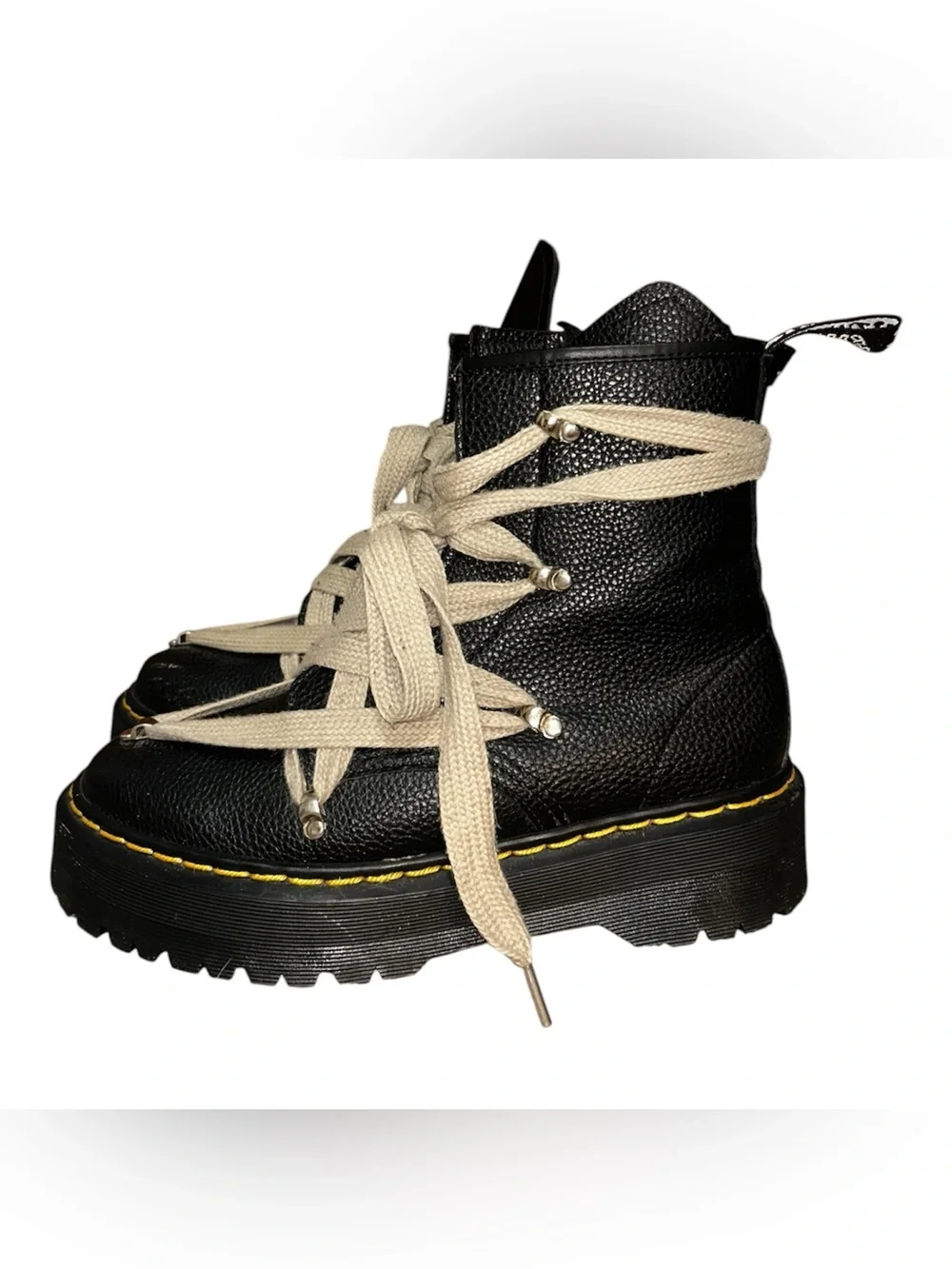 1460 Rick Owen’s x Dr.Martens Soft Leather Platform Boot